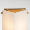 Tubular Alabaster Wall Light ELYS1116952 - close up on