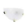 Remo wall sconce alabaster gold