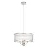 Norel 4LT Pendant  Nickel - 400mm