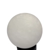 Piona 1LT Wall Light BLK - Alabaster Stone AW-21388-BLK - close up