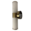 Bellano 2LT Wall Light BRS - Alabaster Stone AW-1237-BRS - back