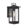 Nevin Black Exterior Coach Light IP44