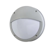 Trevi 2 Light Round Bunker Silver