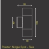 **Preston Titanium Up / Down AE-4100TIT IP65