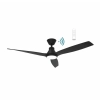Triumph DC 52" Matt Black Smart Fan (with light) 