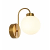 Rhea Rechargeable Wall Light - Brass Opal