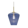 Ribbon 360mm 1LT Pendant Blue - Gold