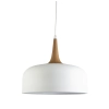Fiorentino Lighting Ravenna 40 White/Timber Pendant -