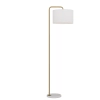 Ingrid White/Gold Floor Lamp