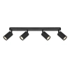 Picard Black Wall Spotlights - 3 Sizes - 4 light