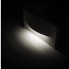HV3329T-BLK Lisca Black 240v LED  Rectangle Wall Light - light