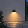HV3286T-BLK-12V Serres Black LED Wall Light - lifestyle
