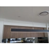 Ailia Sleek 35x37 Black aluminium Linear pendant