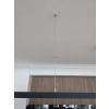 Ailia Sleek 35x37 2m Long Linear LED Pendant Light - ceiling mount