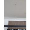 Ailia Sleek 35x37 1.8m Long Linear LED Pendant Light - ceiling mount