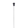 Slender Black 20mm ceiling mount