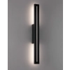 Edgar Linear Wall Light- black small