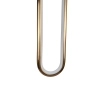 Ailia Imports Stile 18w LED Pendant Light - Brushed Brass Closeup