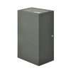 Ailia Imports Tidas Up / Down LED Wall Light - Black