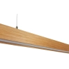 Ailia Imports American White Oak timber Pendant light - closeup