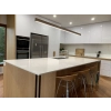 American Oak LED pendant Installed Pic 2