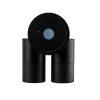 HV1327-GU10T-Blk Tivah 2 Light Adj Spot Ext Light - back