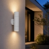 HV1037-GU10T-Wht Tivah Up / down Ext light - lifestyle