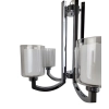 Ailia Imports Totten 5 Light Chrome Pendant Light 1