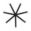 Eglo Tourbillion DC Ceiling Fan - 80inch Black - Bottom