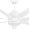 Eglo Tourbillion 80inch DC Ceiling Fan - White - Closeup