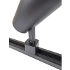 Ailia Imports Trent 1 Light Black Track Spotlight - adapter