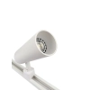 Ailia Imports Trent 1 Light White Track Spotlight - closeup face