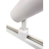 Ailia Imports Trent 1 Light White Track Spotlight - adapter
