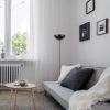 Progetto Black Uplighter Lamp  - lifestyle 1