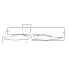 Aeratron AE2+ DC 50" White (Plus) NL Fan PL250WH - dimensions
