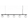 Burness Black 5 Light Bar Pendant 