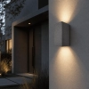 Beckett Grey Cement Exterior 2x5w IP54 3K - lifestyle