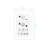 Martec DC Wall Control (MDCPWC) - dimensions