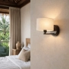 Clarissa Rechargeable Wall Light - Black - lifestyle 1