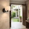 Clarissa Rechargeable Wall Light - Black - lifestyel 2