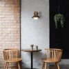 Delore Wall Light - brass lifestyle