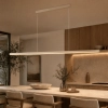 Morne 1800mm Pendant- champage - lifestyle