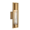Marburg Aged Brass Wall Light IP44 - GU-10