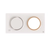 Infinity White Bathroom Heater 56010 - on