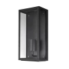 Vancouver Black Large Exterior Wall Light MLXVE27FLM