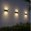 Eyvor 8LT Up/Down Light Black CCT, IP65- lifestyle