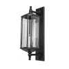 Panama Black Exterior Wall Light