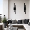 Ostel 2 Exterior Wall Light Black OSTEL EX2-BK - lifestyle