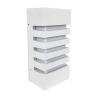 Leyden White Bunker Light  IP54 - AE-4104WHT -front