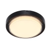 Viggo Black Round 16w LED Bunker IP65